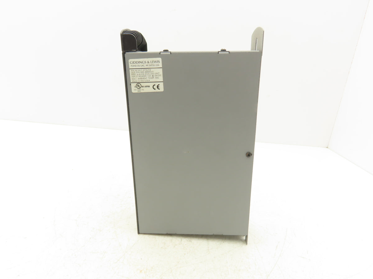 Giddings & Lewis M.1017.3774 R4 Servo Add-On Drive 10 A 24DC 2 Axis MMC Board