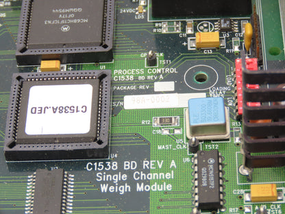 Process Control C1538 BD Process Control Board Single Channel Weigh Module Rev A