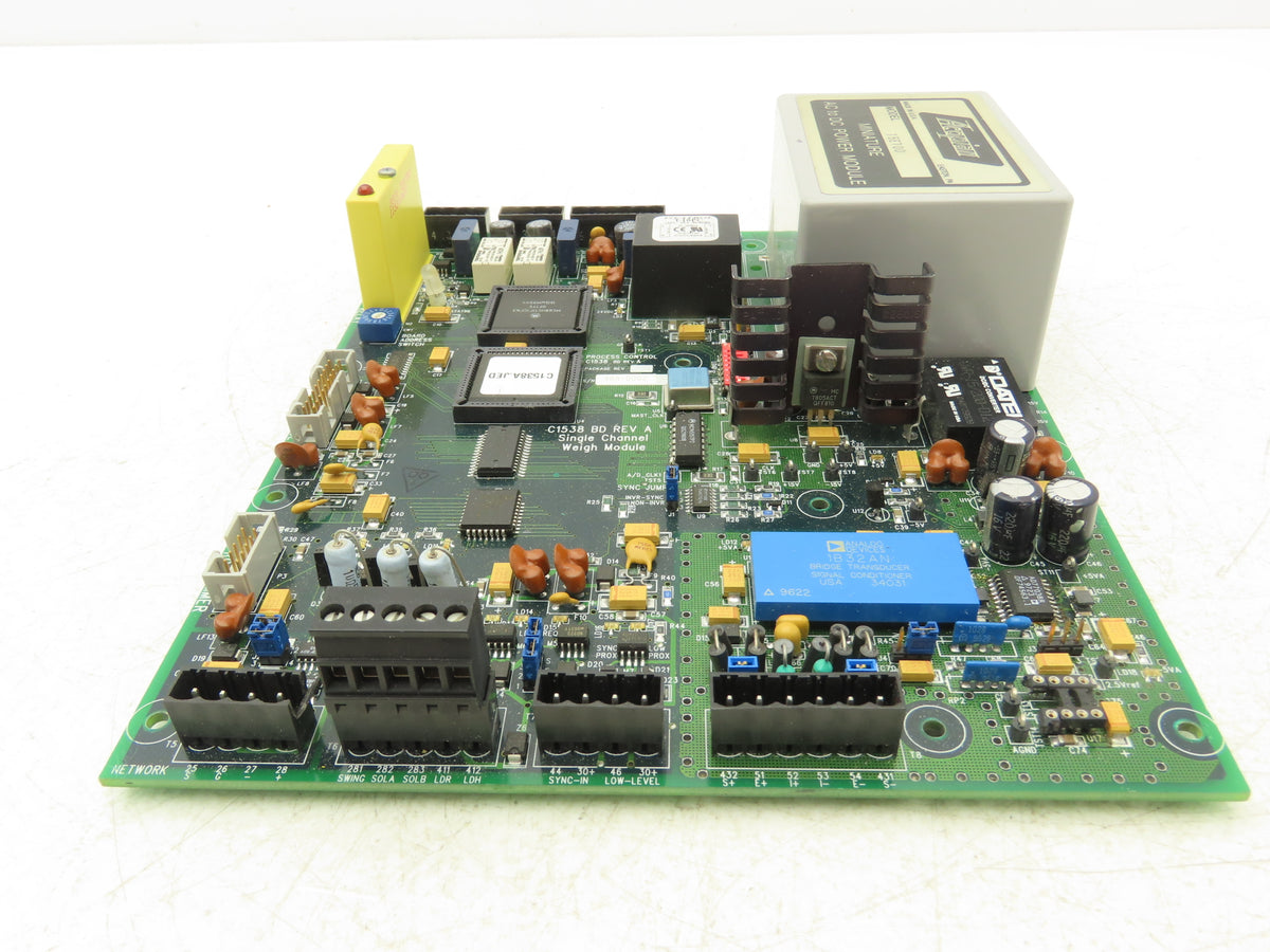 Process Control C1538 BD Process Control Board Single Channel Weigh Module Rev A