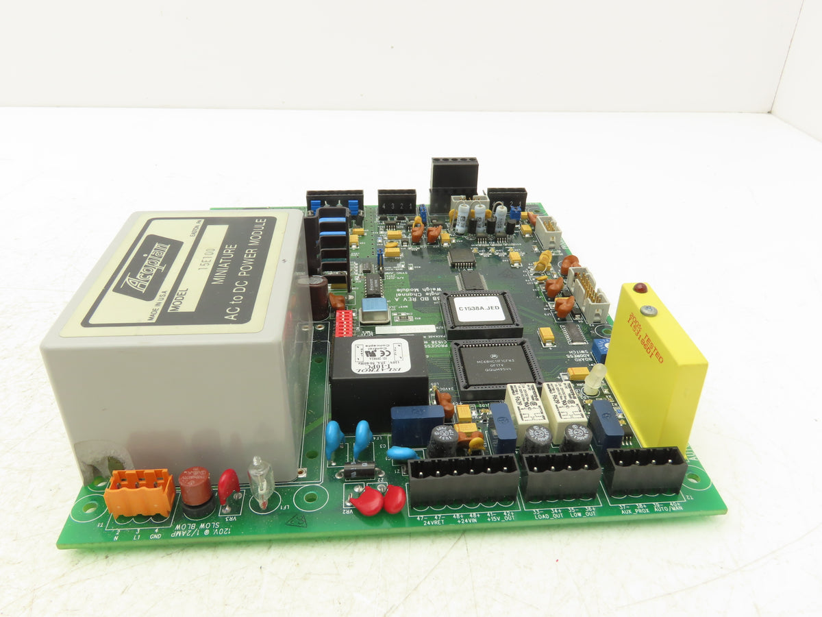 Process Control C1538 BD Process Control Board Single Channel Weigh Module Rev A