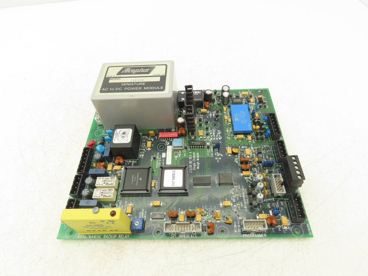 Process Control C1538 BD Process Control Board Single Channel Weigh Module Rev A