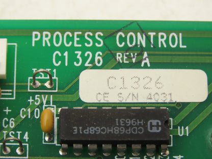 Process Control Corp C1326 REV A  I/O Board / PC Control Board PCB