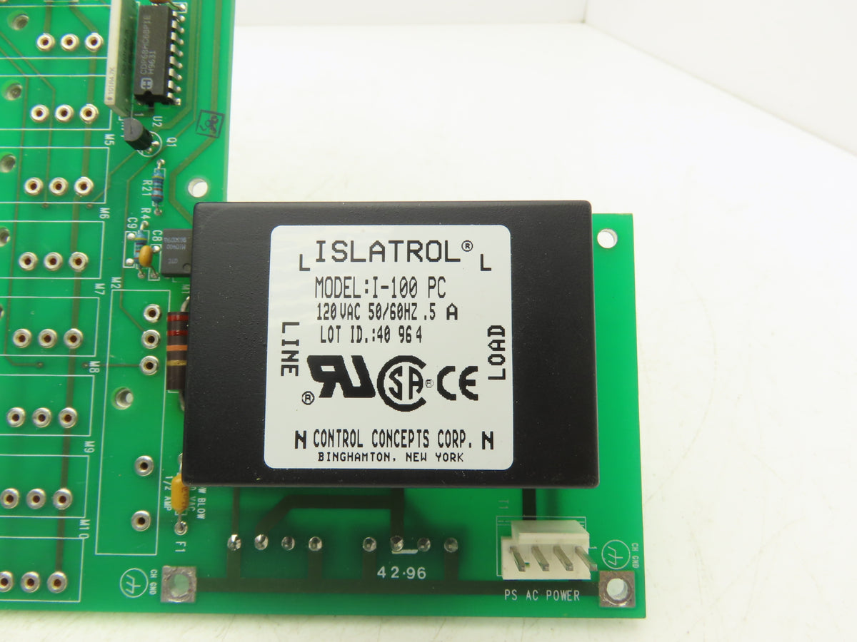 Process Control Corp C1326 REV A  I/O Board / PC Control Board PCB