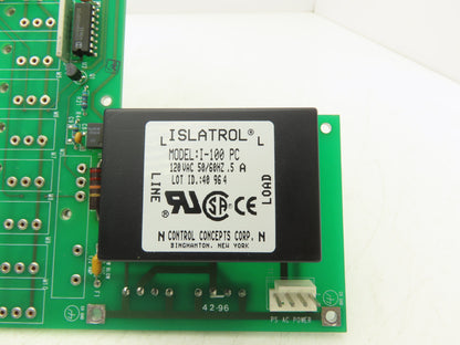 Process Control Corp C1326 REV A  I/O Board / PC Control Board PCB