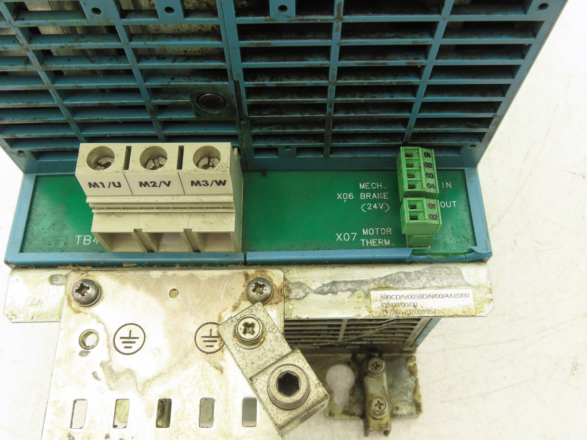 SSD 890CD/5/0059D/N/00/A/US Common Bus Drive 40HP 59A 460V Frame D