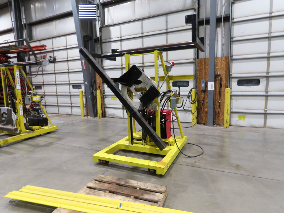 PWI 4K72R 4000lbs Mobile Frame Chassis Rotator Trailer RV Hydraulic 230/480V 3Ph