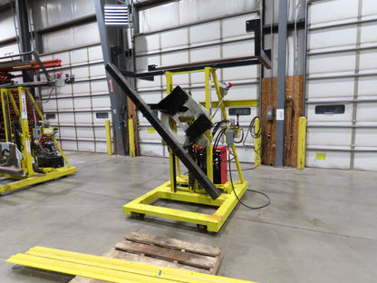 PWI 4K72R 4000lbs Mobile Frame Chassis Rotator Trailer RV Hydraulic 230/480V 3Ph