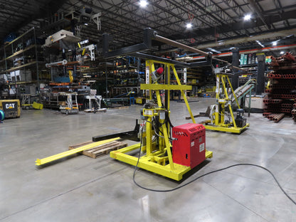 PWI 4K72R 4000lbs Mobile Frame Chassis Rotator Trailer RV Hydraulic 230/480V 3Ph