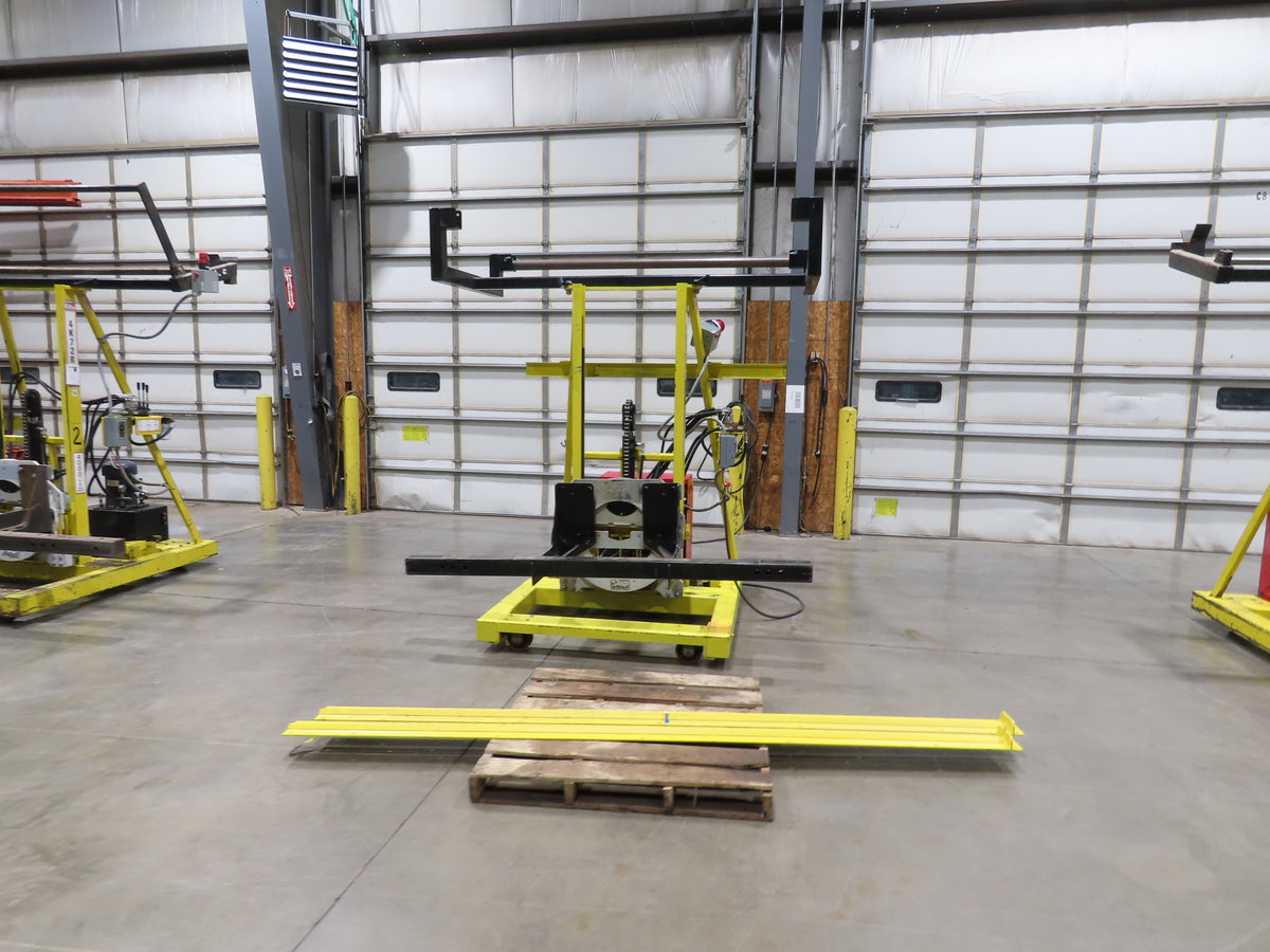 PWI 4K72R 4000lbs Mobile Frame Chassis Rotator Trailer RV Hydraulic 230/480V 3Ph
