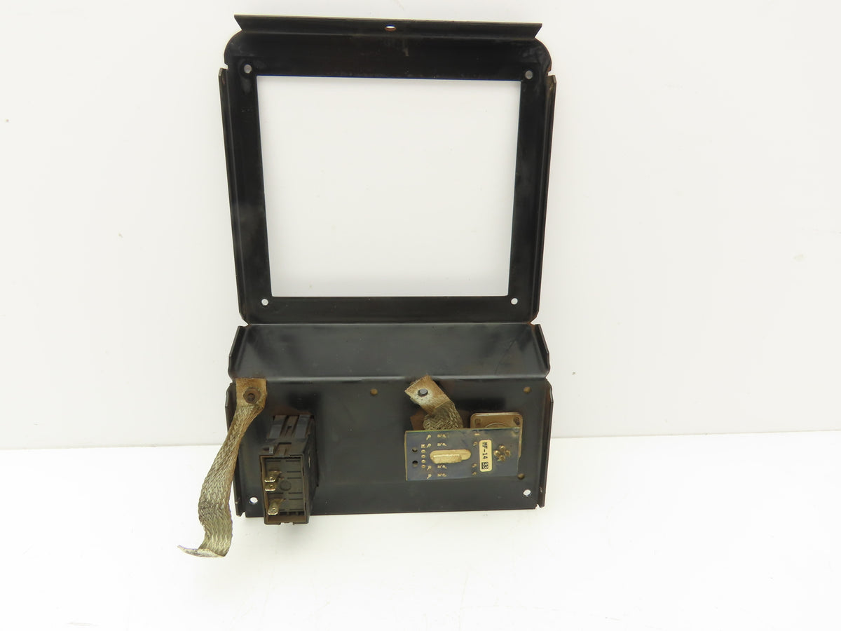 Miller Series 70 Welder Wire Feeder Front Panel Cover Black Steel With Switch