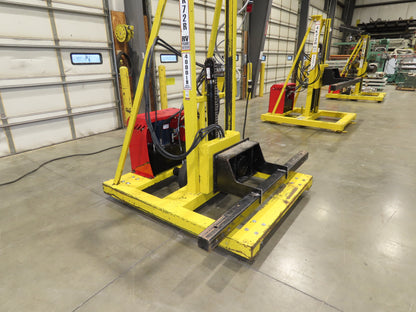 PWI 4K72R Hydraulic Mobile Frame Chassis Rotator 4000lbs Trailer RV 230/480V 3Ph