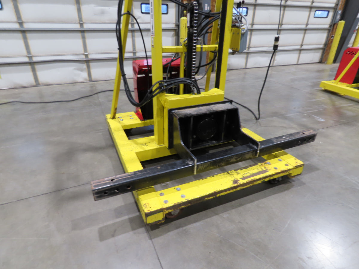 PWI 4K72R Hydraulic Mobile Frame Chassis Rotator 4000lbs Trailer RV 230/480V 3Ph