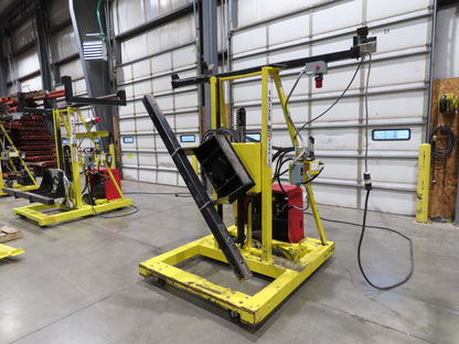 PWI 4K72R Hydraulic Mobile Frame Chassis Rotator 4000lbs Trailer RV 230/480V 3Ph
