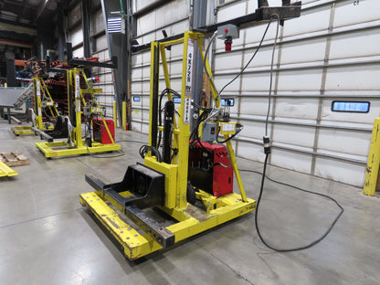 PWI 4K72R Hydraulic Mobile Frame Chassis Rotator 4000lbs Trailer RV 230/480V 3Ph
