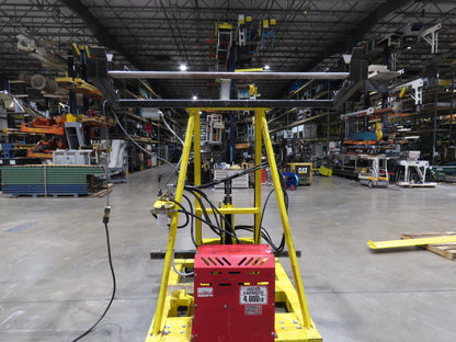 PWI 4K72R Hydraulic Mobile Frame Chassis Rotator 4000lbs Trailer RV 230/480V 3Ph