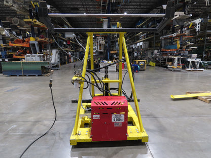 PWI 4K72R Hydraulic Mobile Frame Chassis Rotator 4000lbs Trailer RV 230/480V 3Ph