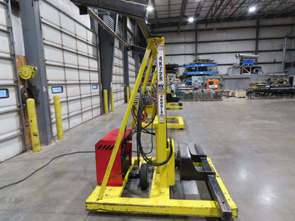PWI 4K72R Hydraulic Mobile Frame Chassis Rotator 4000lbs Trailer RV 230/480V 3Ph