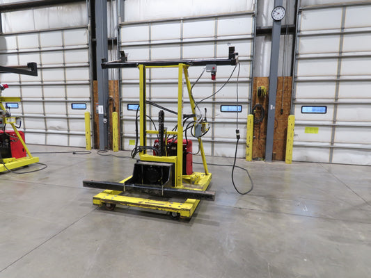 PWI 4K72R Hydraulic Mobile Frame Chassis Rotator 4000lbs Trailer RV 230/480V 3Ph