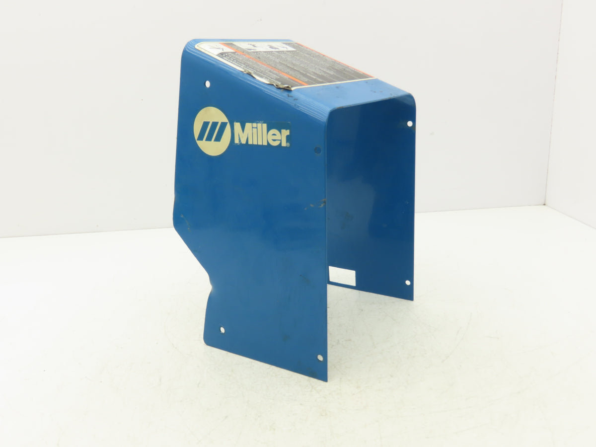 Miller Series 70 Welder Wire Feeder Back Panel Cover Black Steel