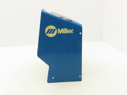 Miller Series 70 Welder Wire Feeder Back Panel Cover Black Steel