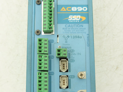 SSD 890CD/5/0012B/N/00/A/US Common Bus Drive 5.5kW 7.5HP 12A Frame B