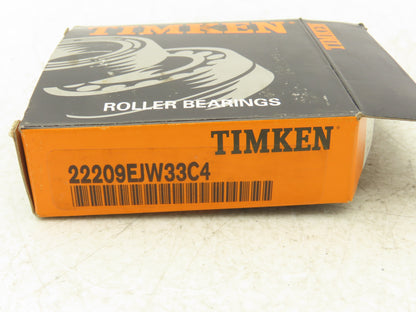 Timken 22209EJW33C4 Spherical Roller Bearing 45mm ID 85mm OD 23mm Width Open