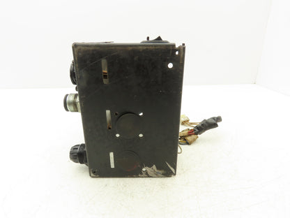 Miller Series 70 Welder Wire Feeder Back Panel Cover Black Steel