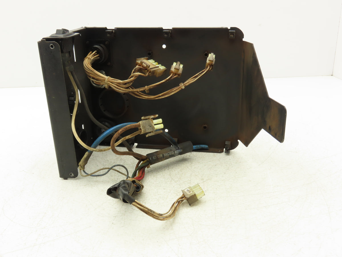 Miller Series 70 Welder Wire Feeder Back Panel Cover Black Steel