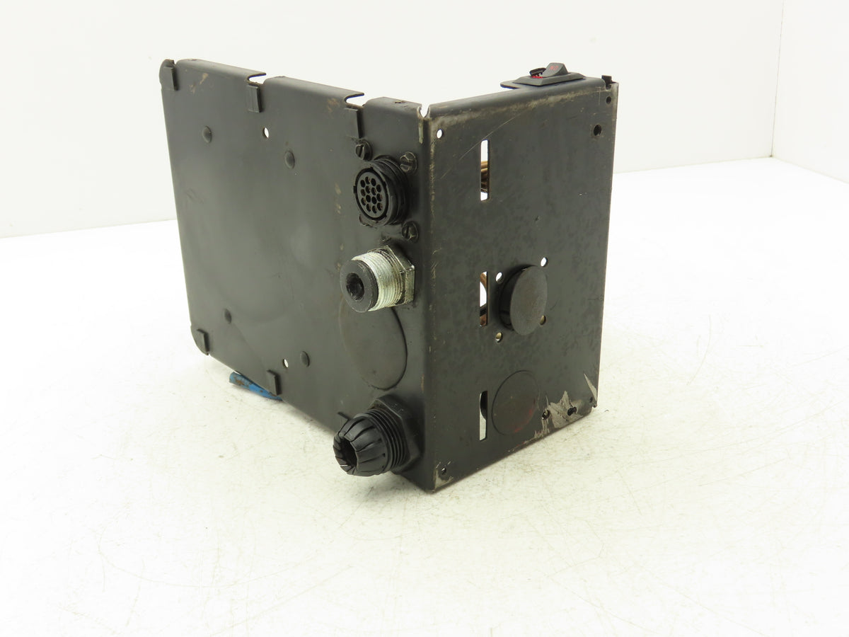Miller Series 70 Welder Wire Feeder Back Panel Cover Black Steel