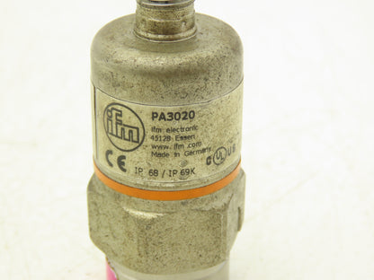 IFM PA3020 Pressure Transmitter Sensor G1/4" PA-400-SBR14-A-ZVG/US/ /V