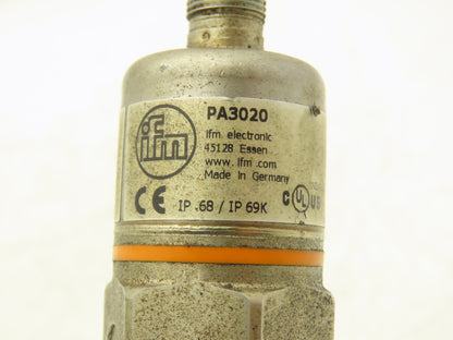 IFM PA3020 Pressure Transmitter Sensor G1/4" PA-400-SBR14-A-ZVG/US/ /V