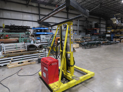 PWI 4K72R Hydraulic Mobile Frame Rotator 4000lbs Trailer RV 230/480V 3Ph READ