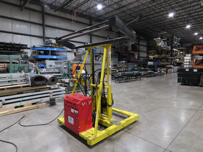 PWI 4K72R Hydraulic Mobile Frame Rotator 4000lbs Trailer RV 230/480V 3Ph READ