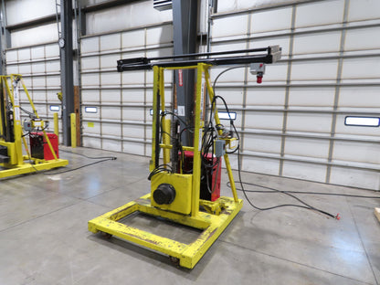 PWI 4K72R Hydraulic Mobile Frame Rotator 4000lbs Trailer RV 230/480V 3Ph READ