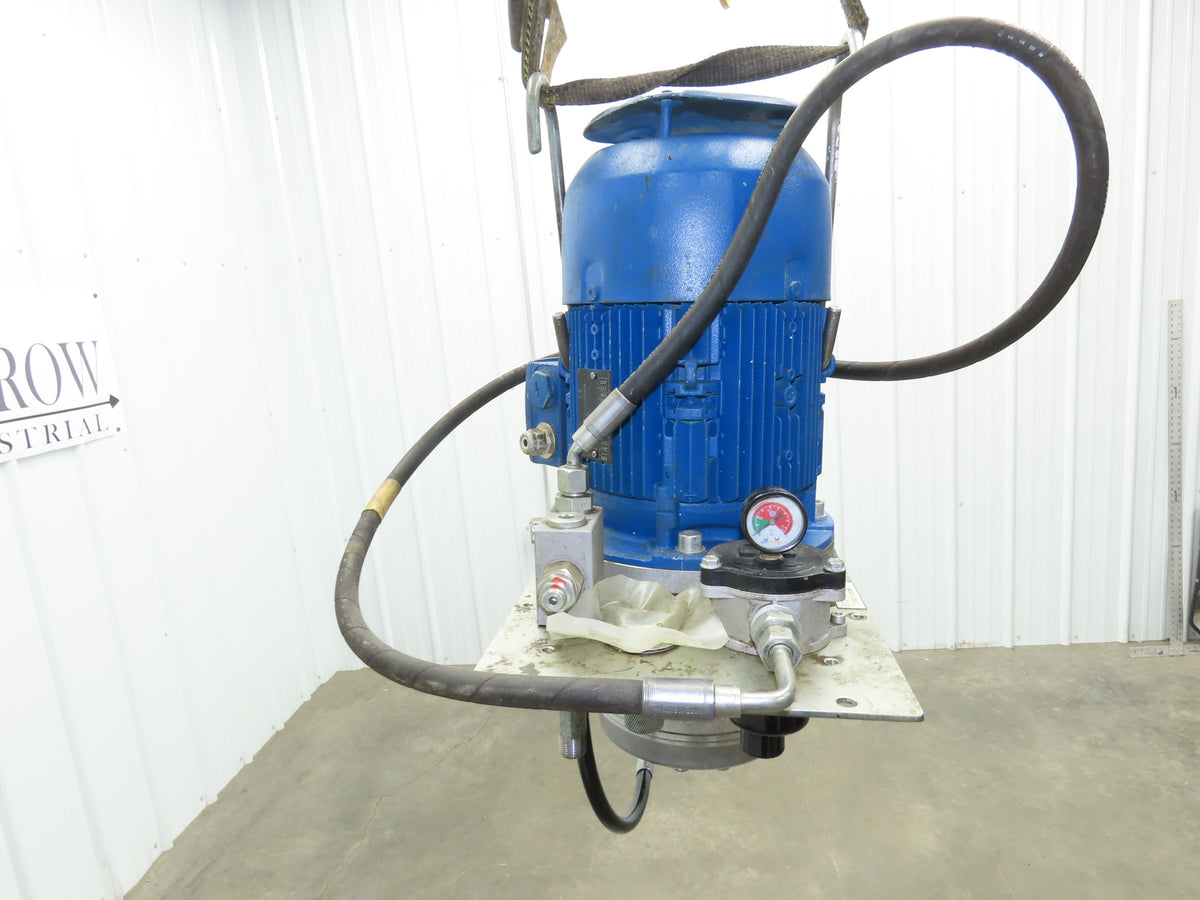 Hawe R7.0-PYD Hydraulic Power Unit 5 Gal 7 LPM 4350psi 5cm³ Piston Pump 460V 3PH