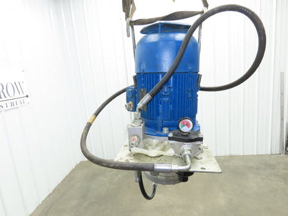 Hawe R7.0-PYD Hydraulic Power Unit 5 Gal 7 LPM 4350psi 5cm³ Piston Pump 460V 3PH