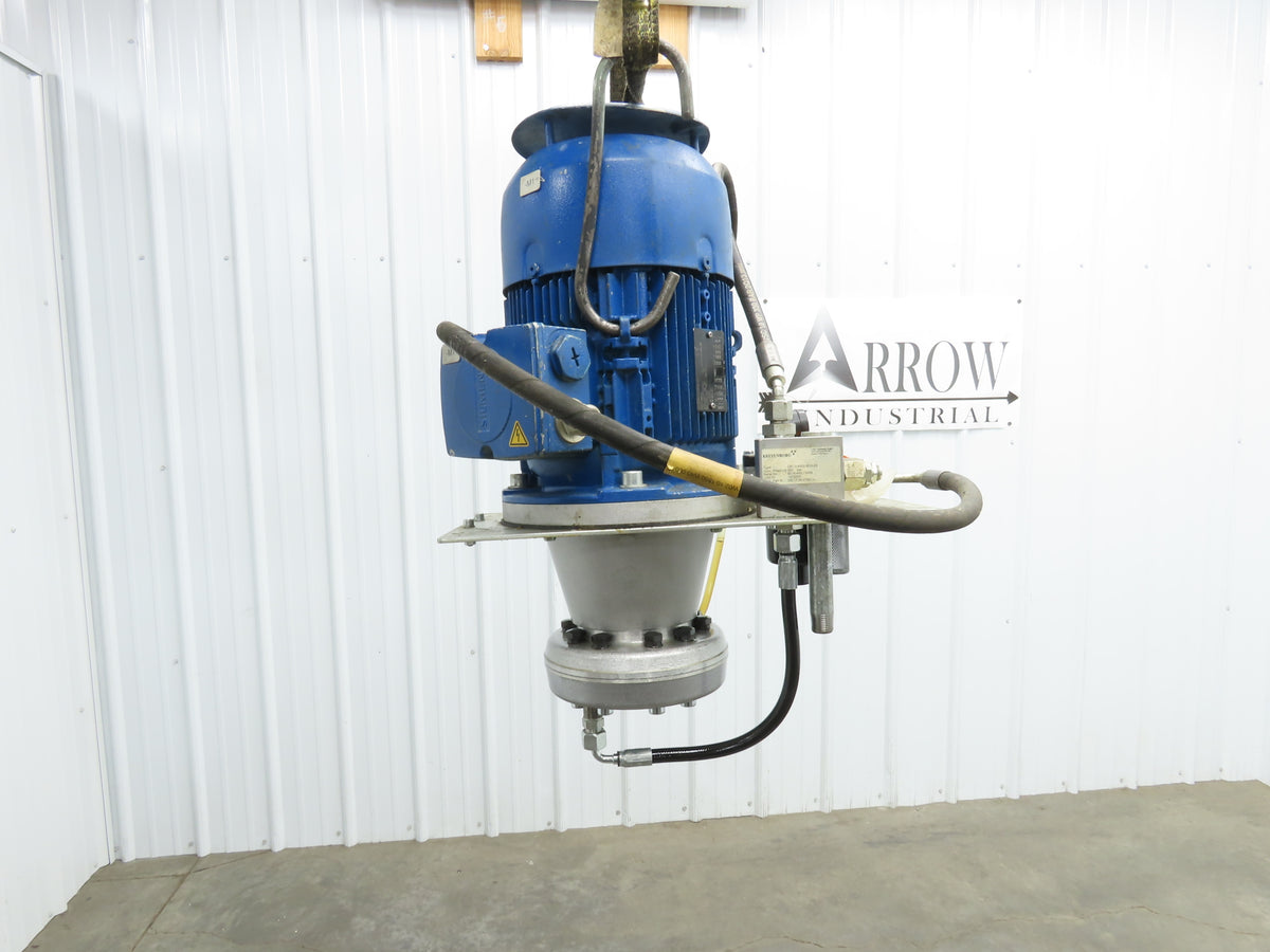 Hawe R7.0-PYD Hydraulic Power Unit 5 Gal 7 LPM 4350psi 5cm³ Piston Pump 460V 3PH