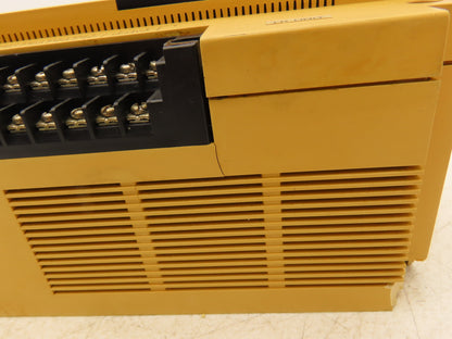 Mitsubishi Melsec F2-60ET Programable Logic Controller Has Broken Mounting Ears