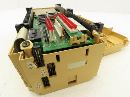 Mitsubishi Melsec F2-60ET Programable Logic Controller Has Broken Mounting Ears