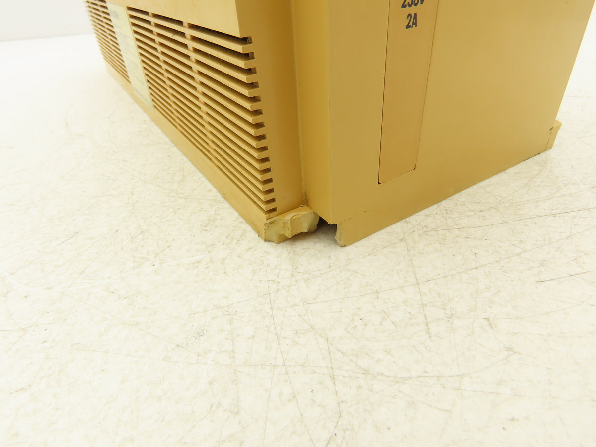 Mitsubishi Melsec F2-60ET Programable Logic Controller Has Broken Mounting Ears