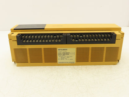 Mitsubishi Melsec F2-60ET Programable Logic Controller Has Broken Mounting Ears