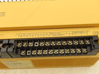 Mitsubishi Melsec F2-60ET Programable Logic Controller Has Broken Mounting Ears