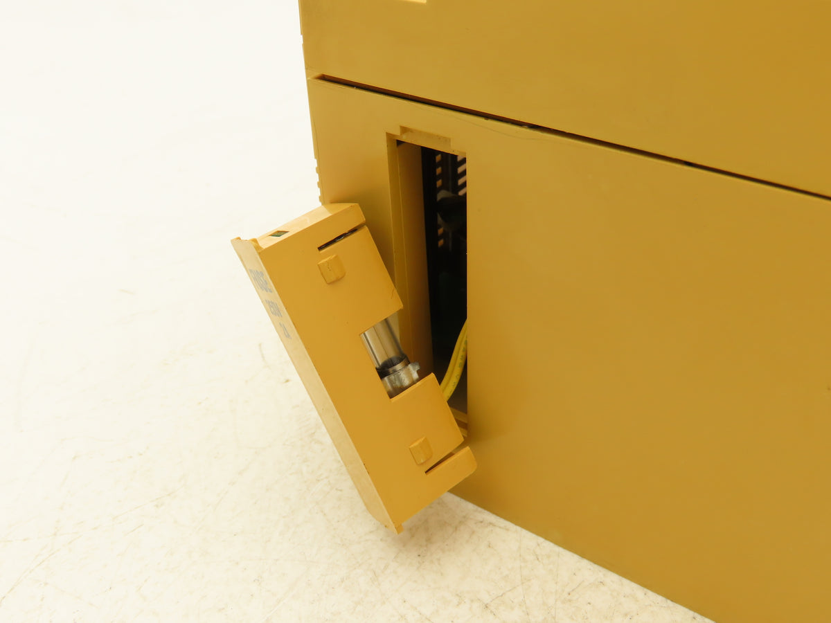 Mitsubishi Melsec F2-60ET Programable Logic Controller Has Broken Mounting Ears