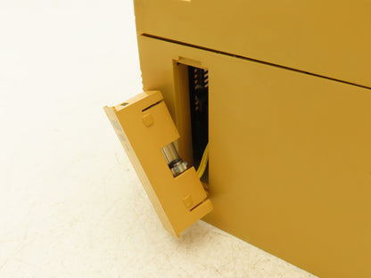 Mitsubishi Melsec F2-60ET Programable Logic Controller Has Broken Mounting Ears