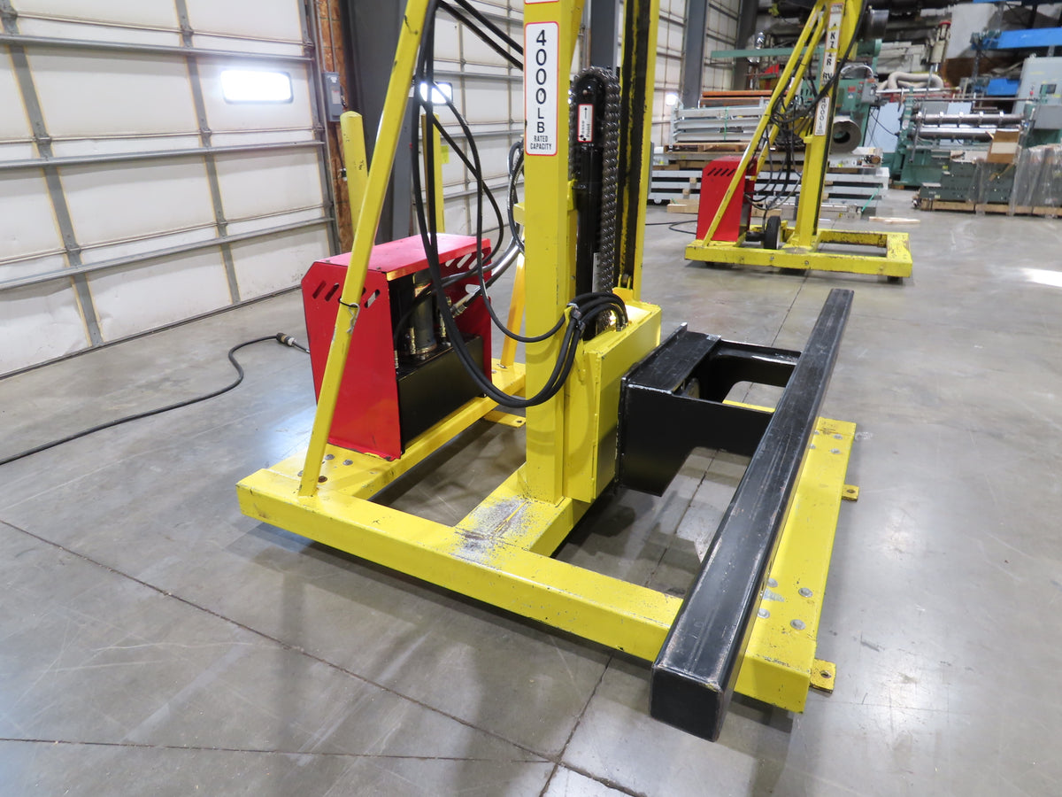 PWI 4K72R Hydraulic Frame Chassis Rotator 4000lbs Trailer RV 230/480V 3Ph