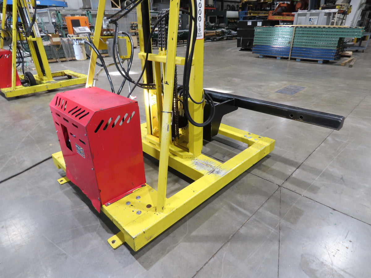 PWI 4K72R Hydraulic Frame Chassis Rotator 4000lbs Trailer RV 230/480V 3Ph