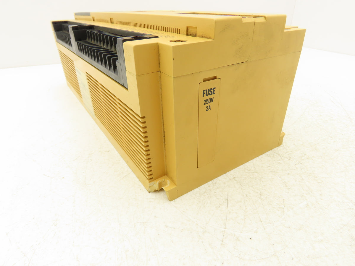Mitsubishi Melsec F2-60MT Programable Logic Controller Has Broken Mounting Ears