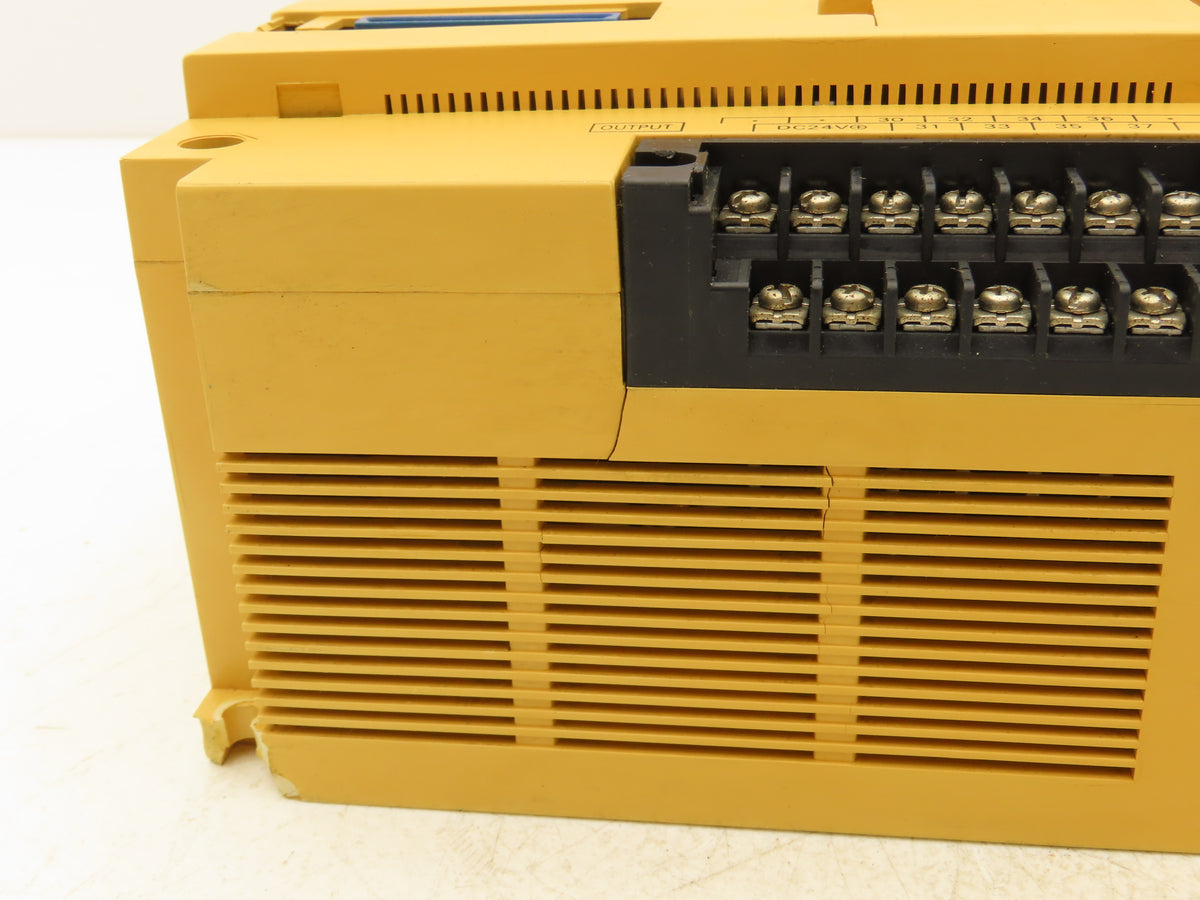 Mitsubishi Melsec F2-60MT Programable Logic Controller Has Broken Mounting Ears