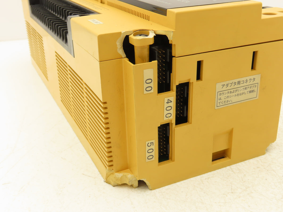 Mitsubishi Melsec F2-60MT Programable Logic Controller Has Broken Mounting Ears