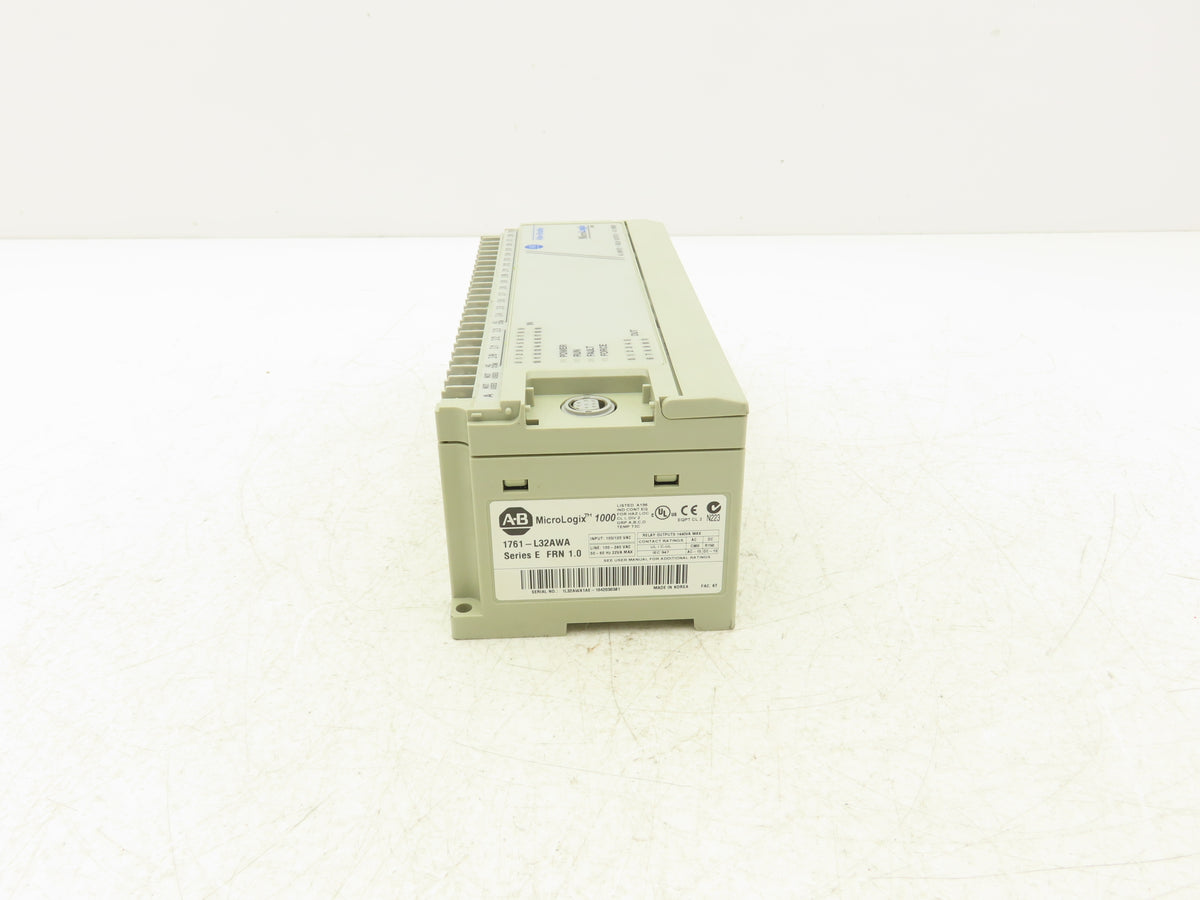 Allen Bradley 1761-L32AWA MicroLogix 1000 PLC Controller 100-240VAC Series E